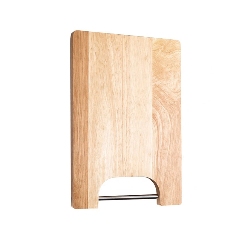 Rubber Wood Chopping Board/Cutting Board with Handle