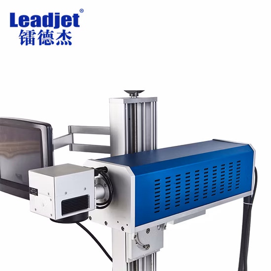 30W/60W Expiry Date Code CO2 Laser Printing Machine Coding Printer on Pet/PVC Pipe