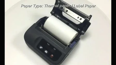 Stampante termica portatile multifunzionale per etichette da 80 mm/S USB+BT per prodotti biometrici, spedizione di tessuti (HCC-L31)